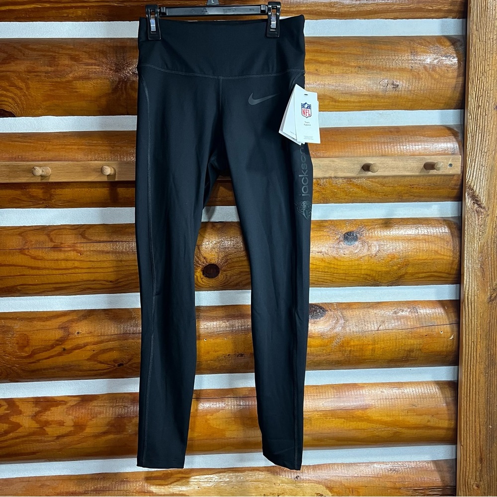 Nike Black NFL Jacksonville Team Apparel Leggings Womens‎ Small